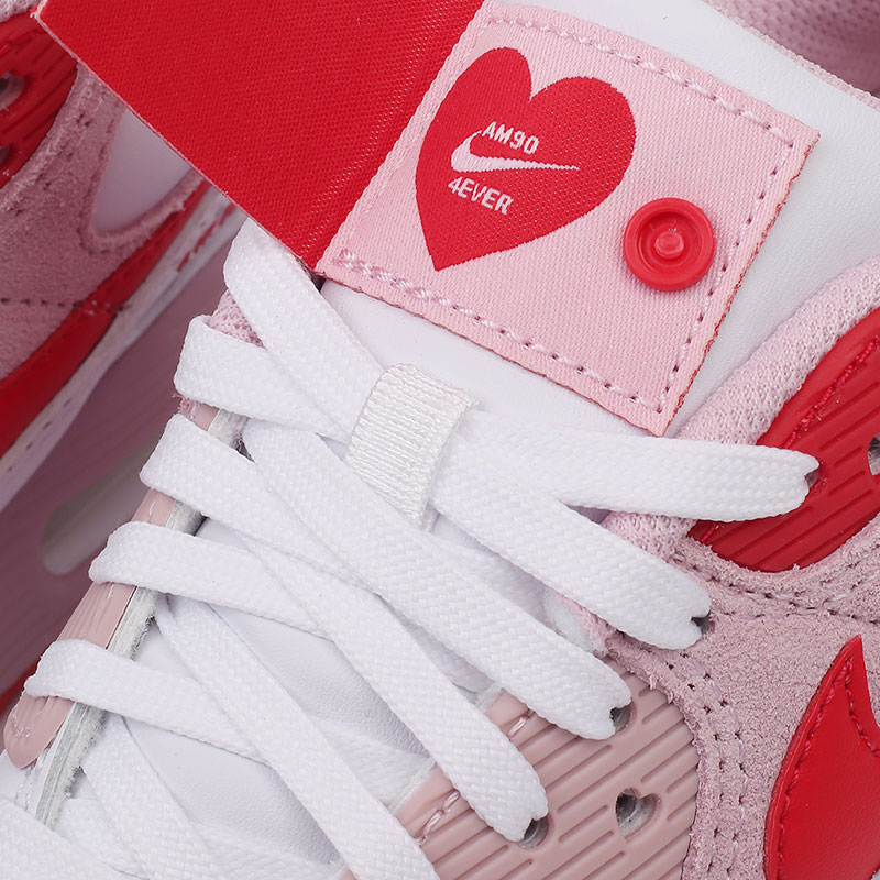 женские розовые кроссовки Nike WMNS Air Max 90 QS DD8029-100 - цена, описание, фото 4